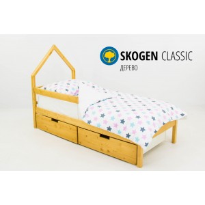Детская кровать-домик мини "Skogen дерево"