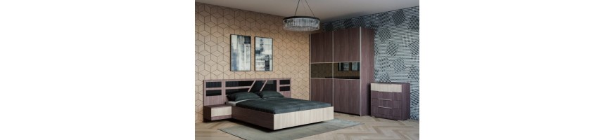 Модульная спальня "Вариант" ЛДСП (МФ "Мир мебели")